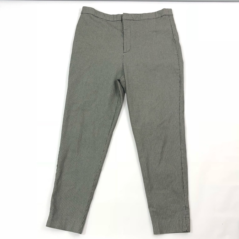 Houndstooth pants high waist